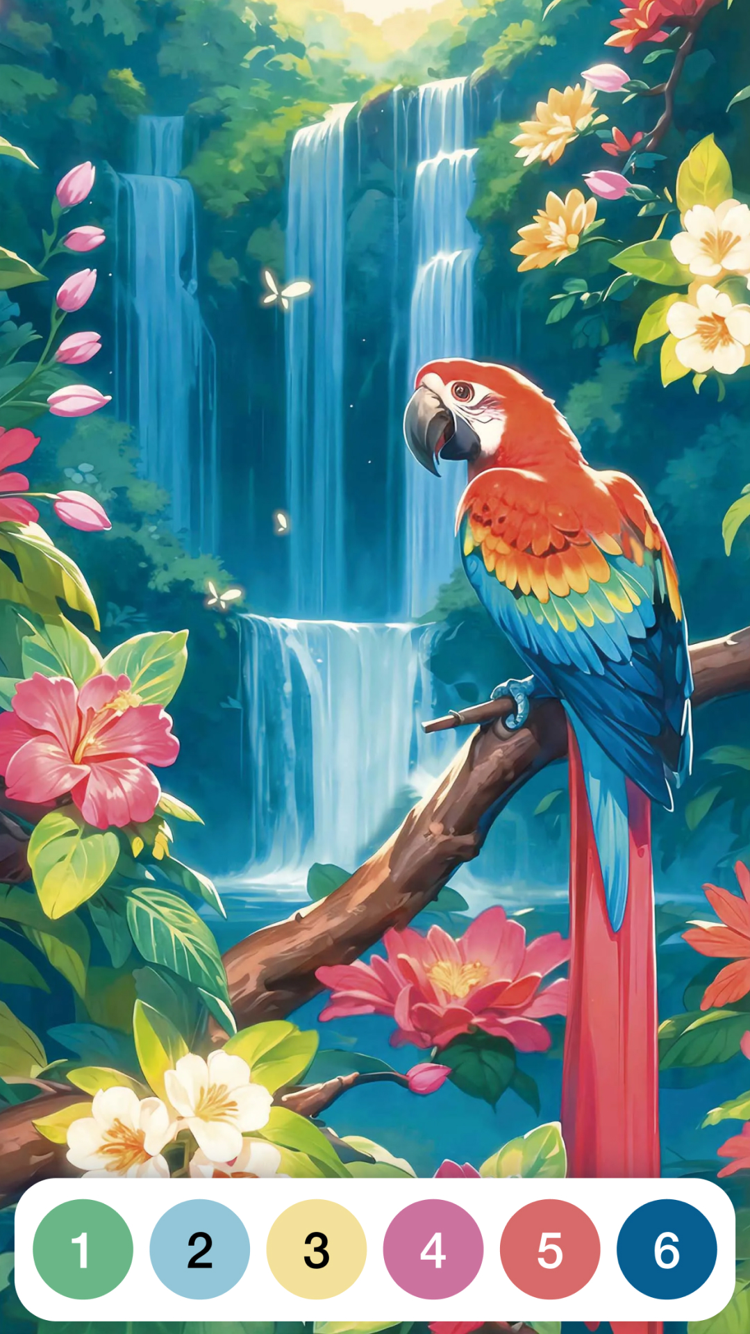 اسکرین شات 6 برنامه Paint by Number: Coloring Game