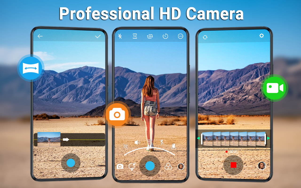 اسکرین شات 1 برنامه HD Camera -Video Filter Editor