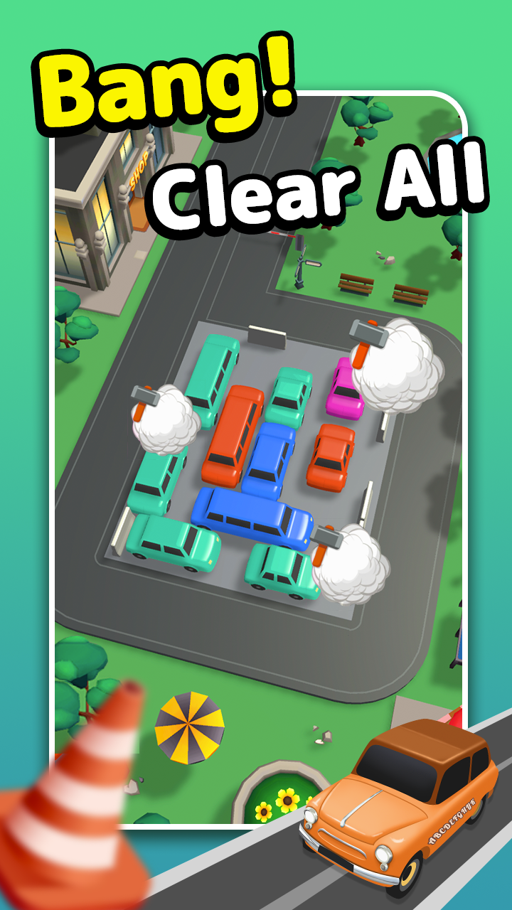 اسکرین شات 5 بازی Parking Jam 3D - Car Puzzle