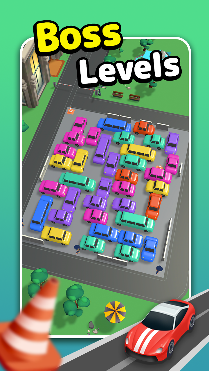 اسکرین شات 4 بازی Parking Jam 3D - Car Puzzle