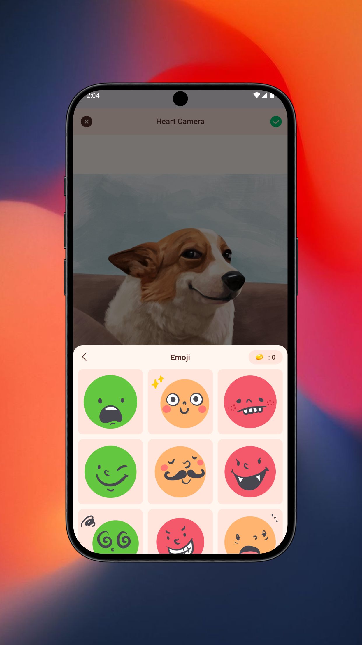 اسکرین شات 5 برنامه Heart Camera