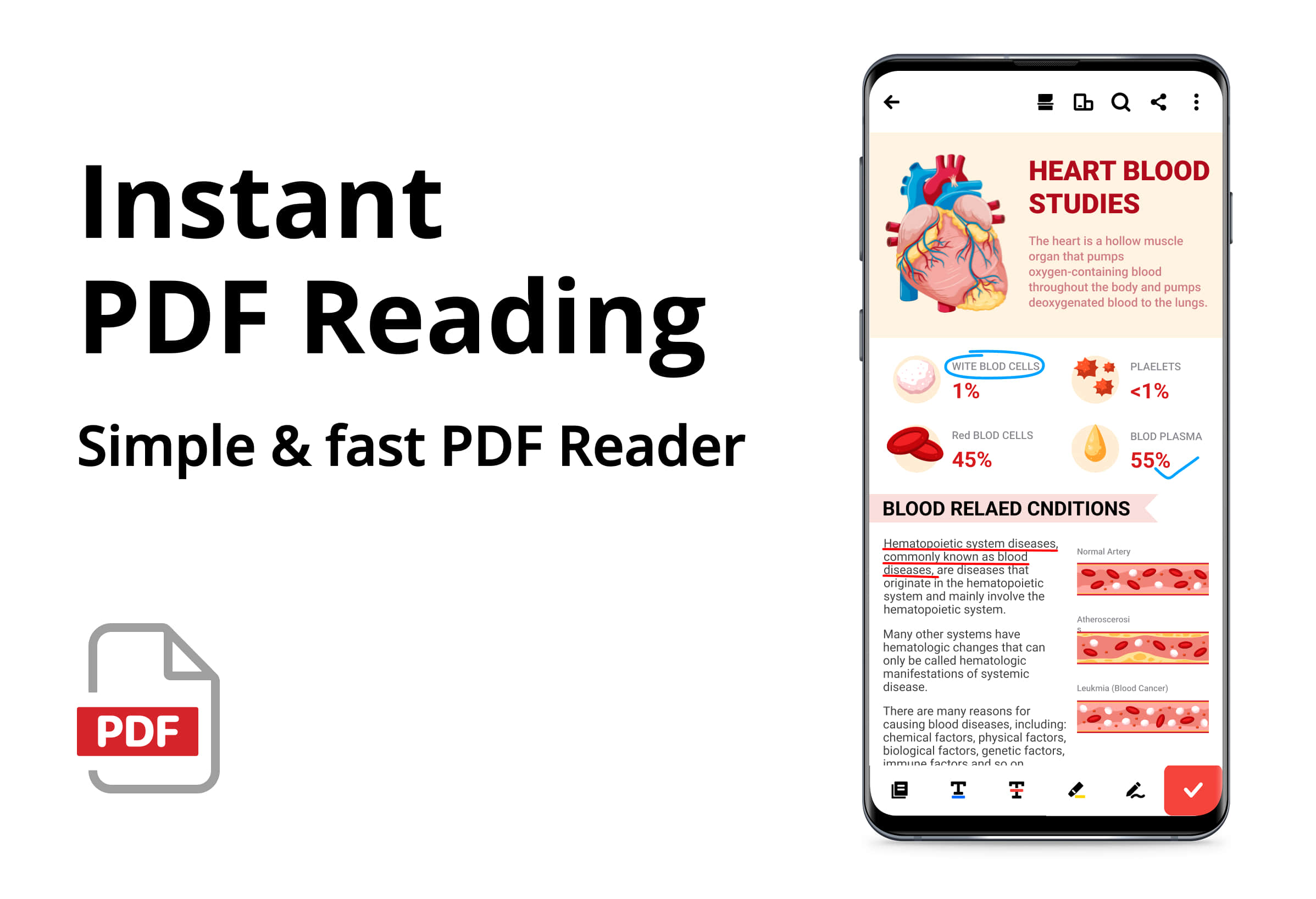اسکرین شات 2 برنامه PDF Reader - PDF Viewer