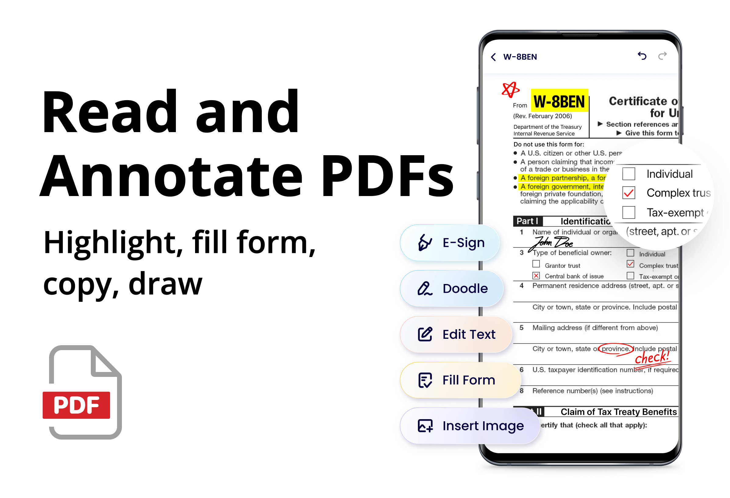 اسکرین شات 3 برنامه PDF Reader - PDF Viewer