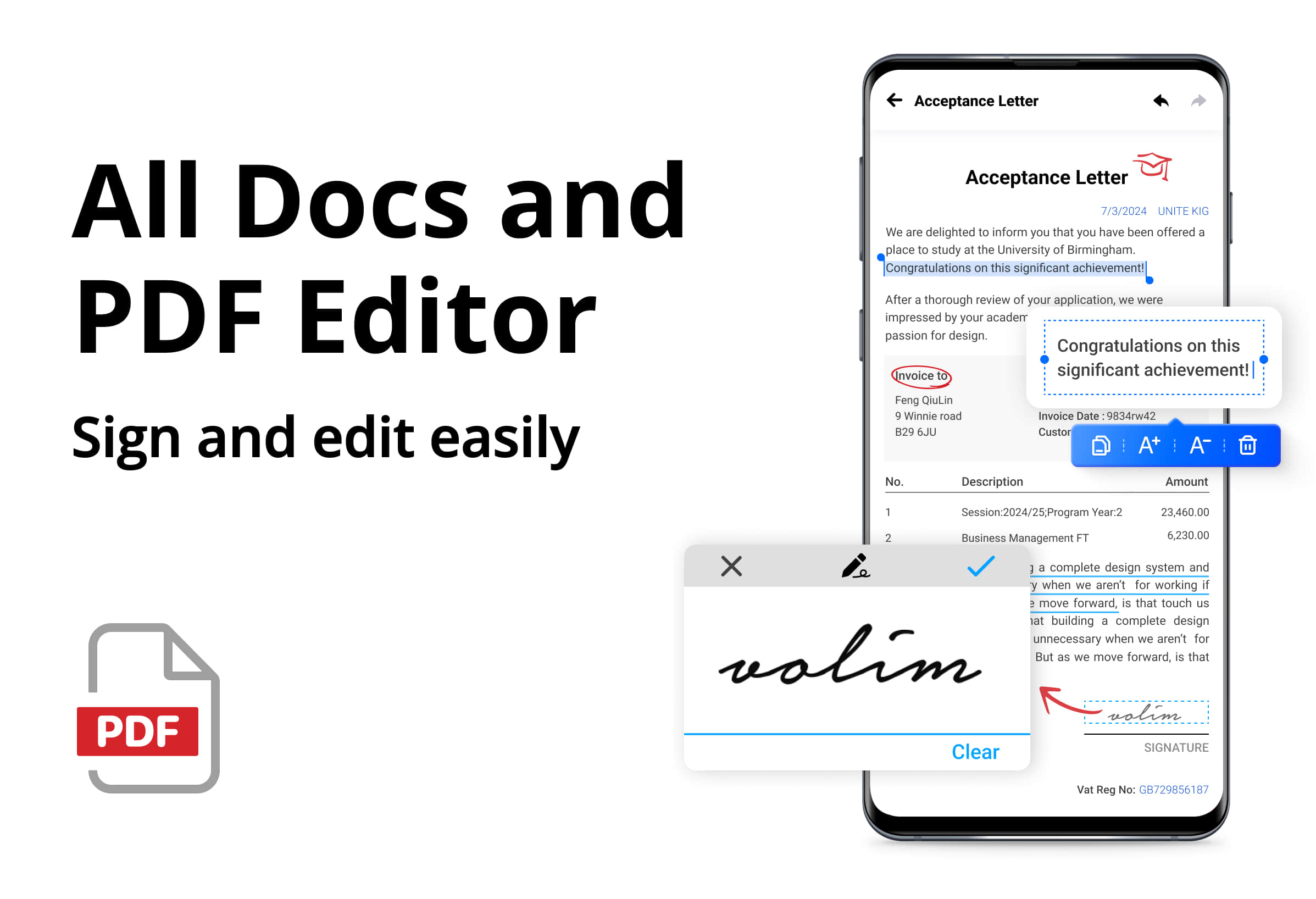 اسکرین شات 4 برنامه PDF Reader - PDF Viewer