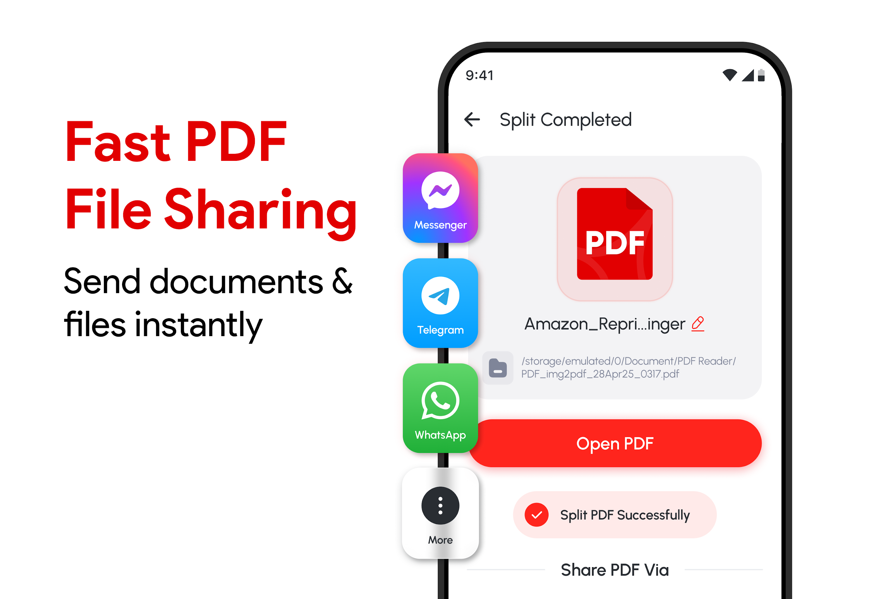اسکرین شات 6 برنامه Fast PDF Maker - PDF Converter