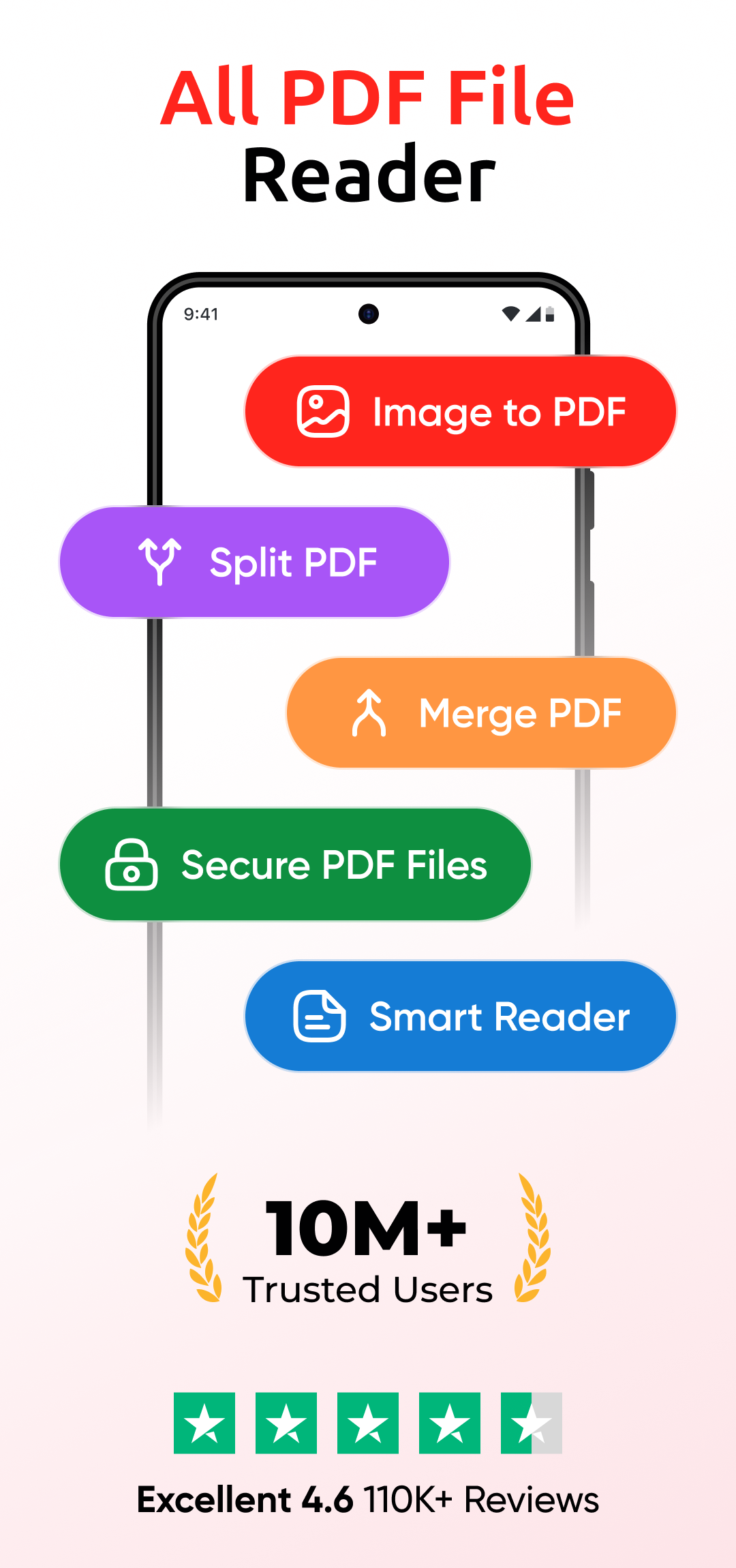 اسکرین شات 1 برنامه PDF Reader - Read All PDF
