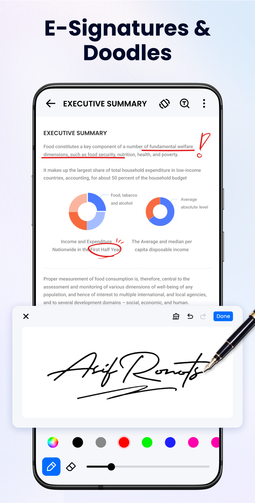 اسکرین شات 5 برنامه PDF Reader - PDF Editor