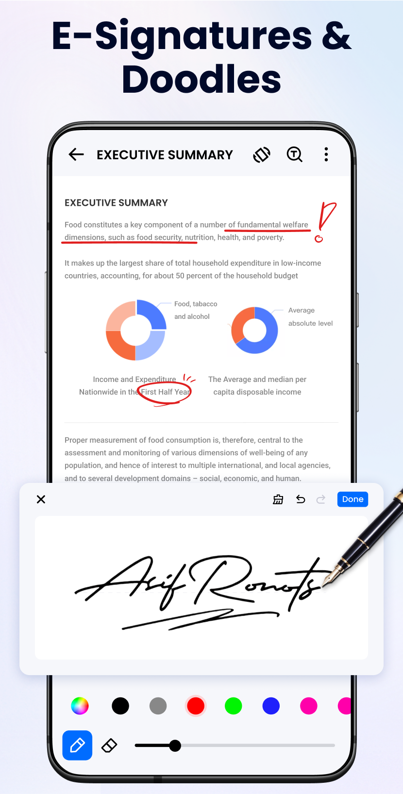 اسکرین شات 5 برنامه PDF Reader - PDF Editor