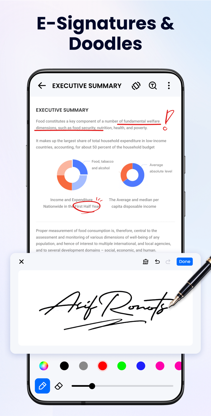 اسکرین شات 5 برنامه PDF Reader - PDF Editor