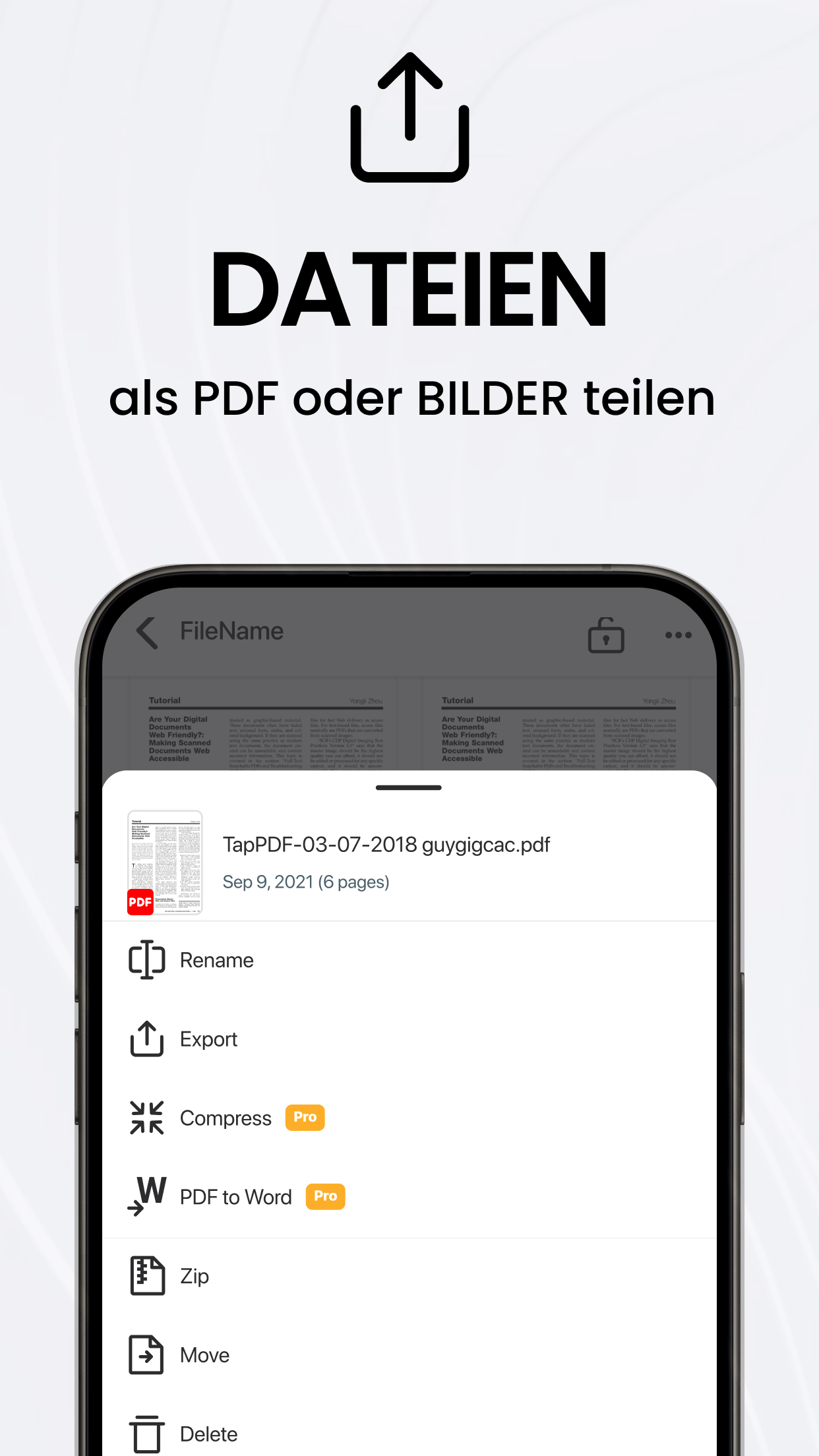 اسکرین شات 6 برنامه Scan zu PDF App - TapScanner