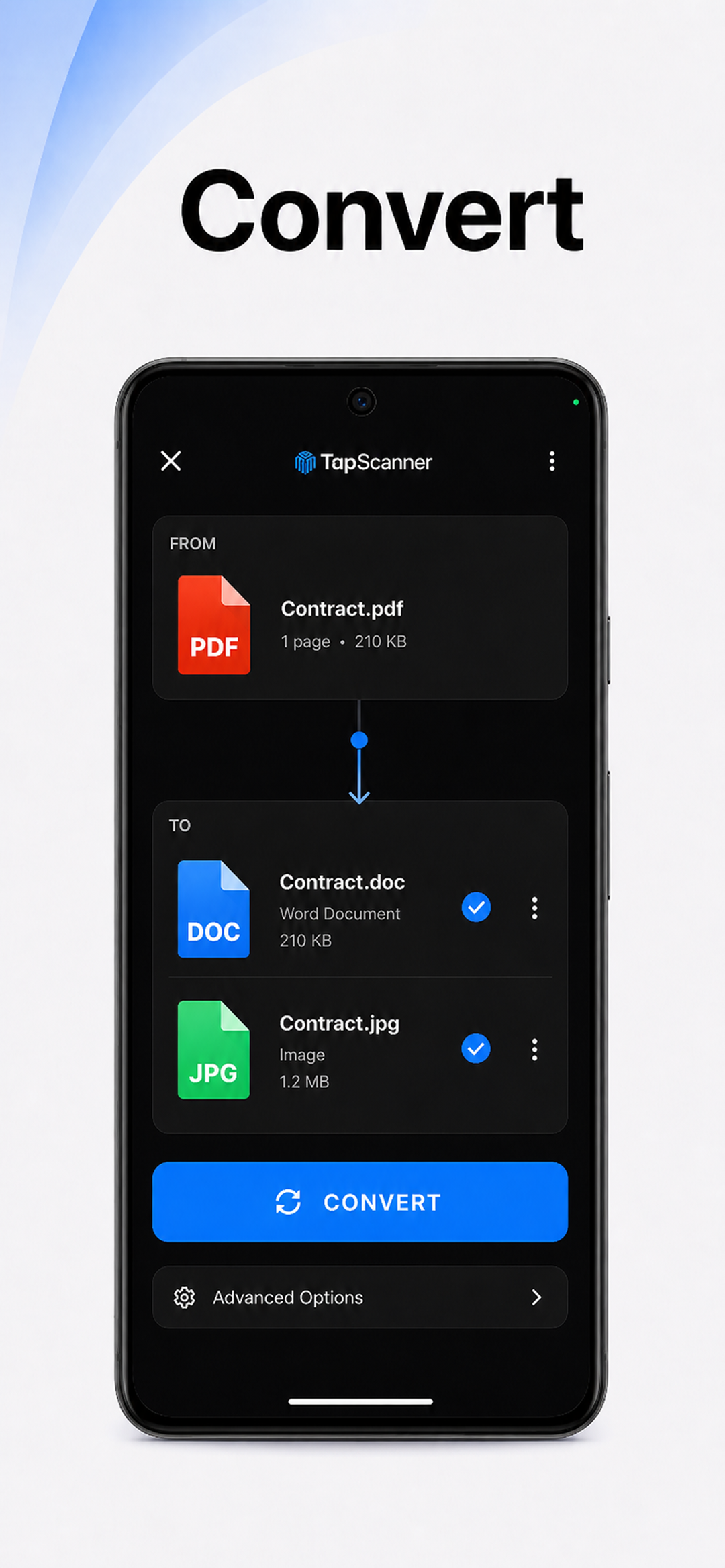 اسکرین شات 4 برنامه PDF Scanner app - TapScanner