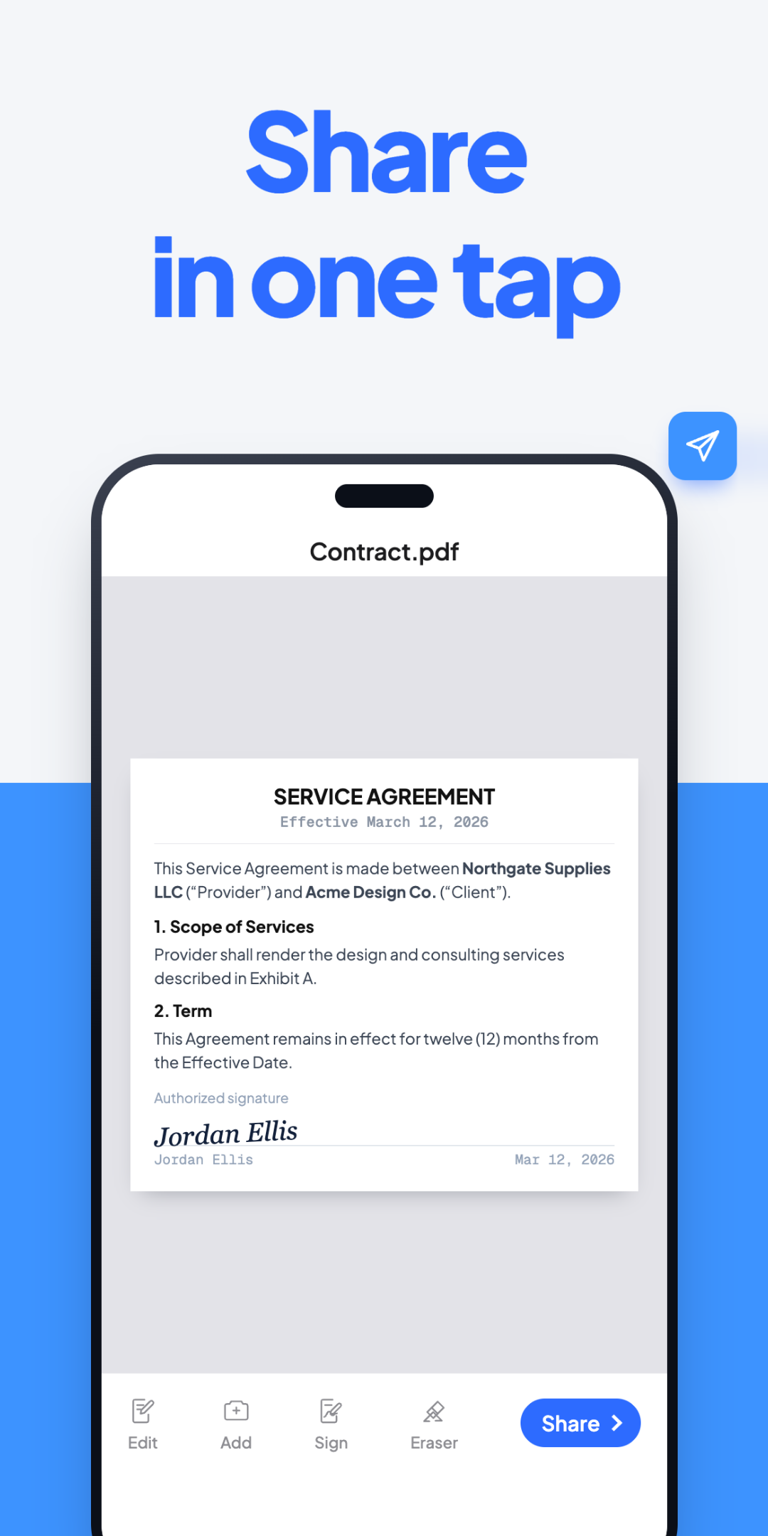 اسکرین شات 4 برنامه PDF Scanner app - TapScanner