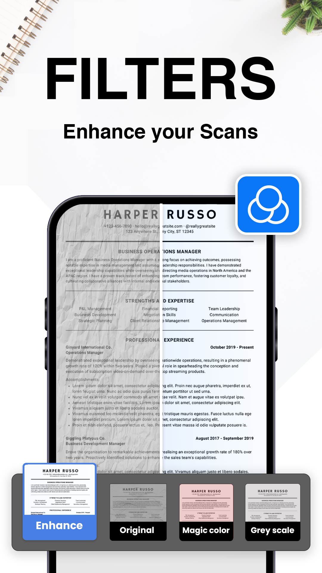 اسکرین شات 6 برنامه PDF Scanner App - Gen Scanner