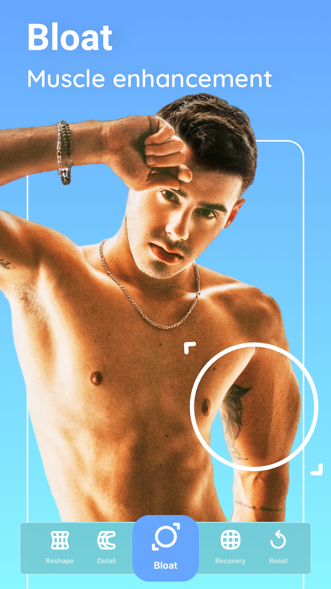 اسکرین شات 5 برنامه Peachy: Face App & Body Editor