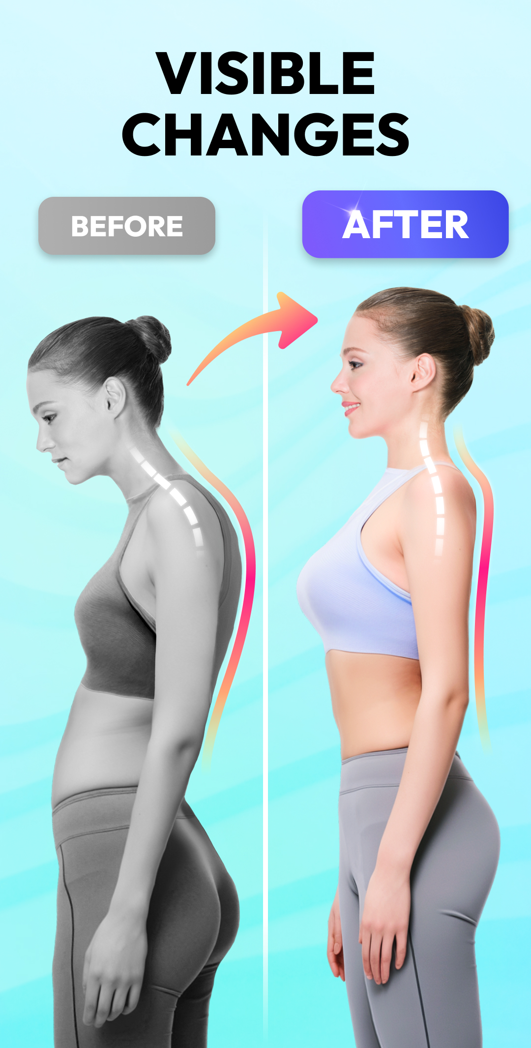 اسکرین شات 6 برنامه Perfect Posture - Back Workout