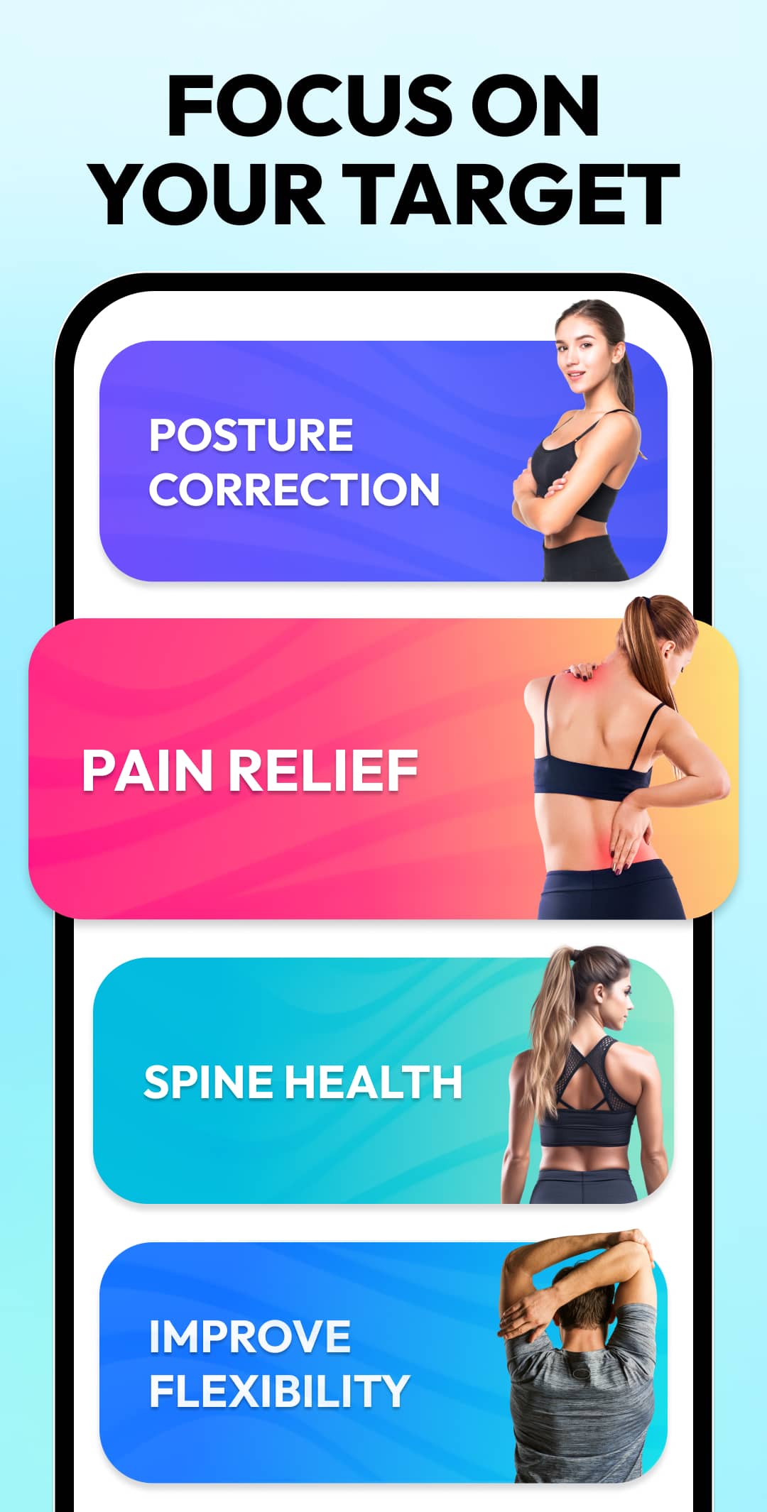 اسکرین شات 3 برنامه Perfect Posture - Back Workout