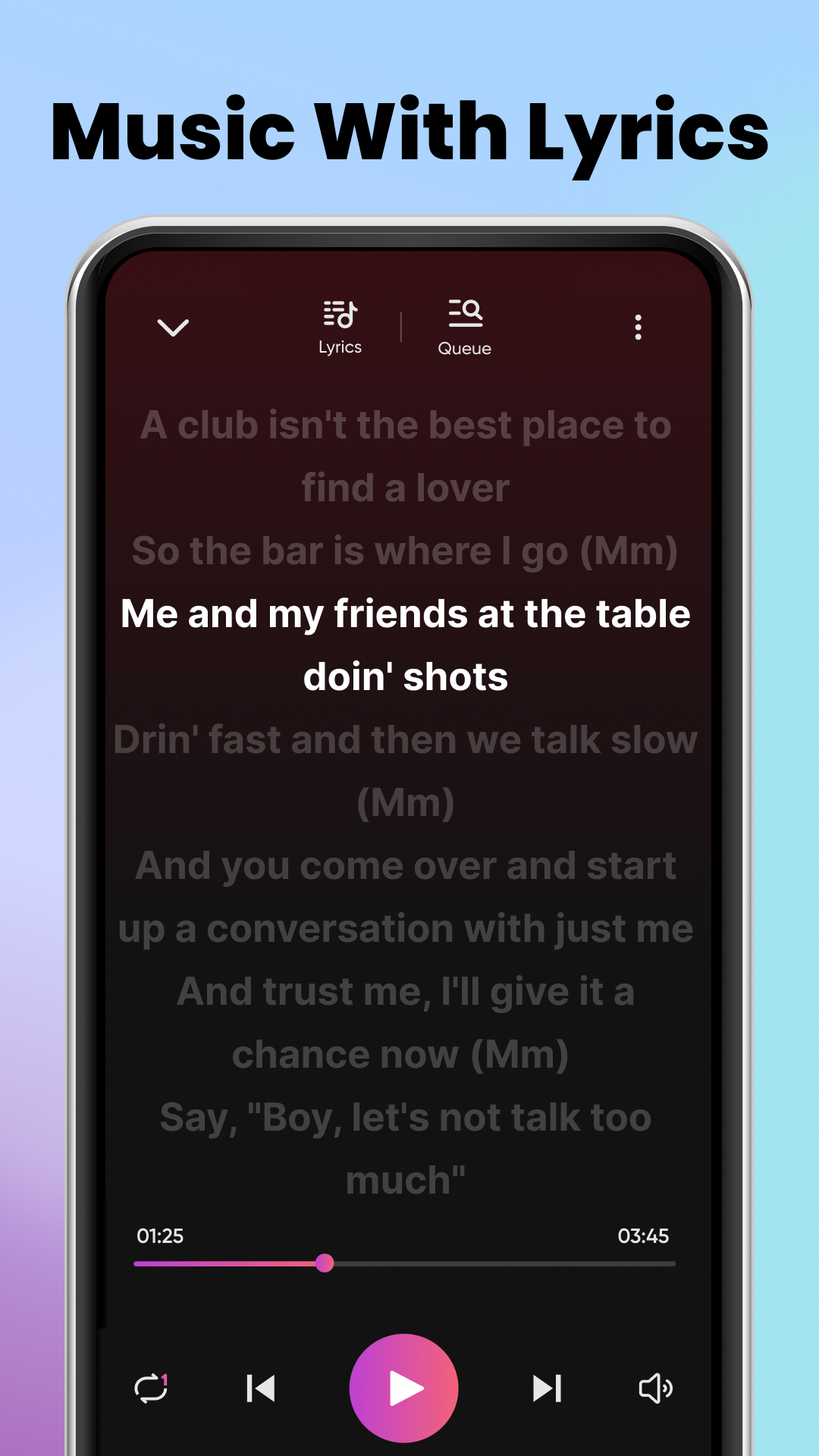 اسکرین شات 4 برنامه Music Player 2026: Offline MP3