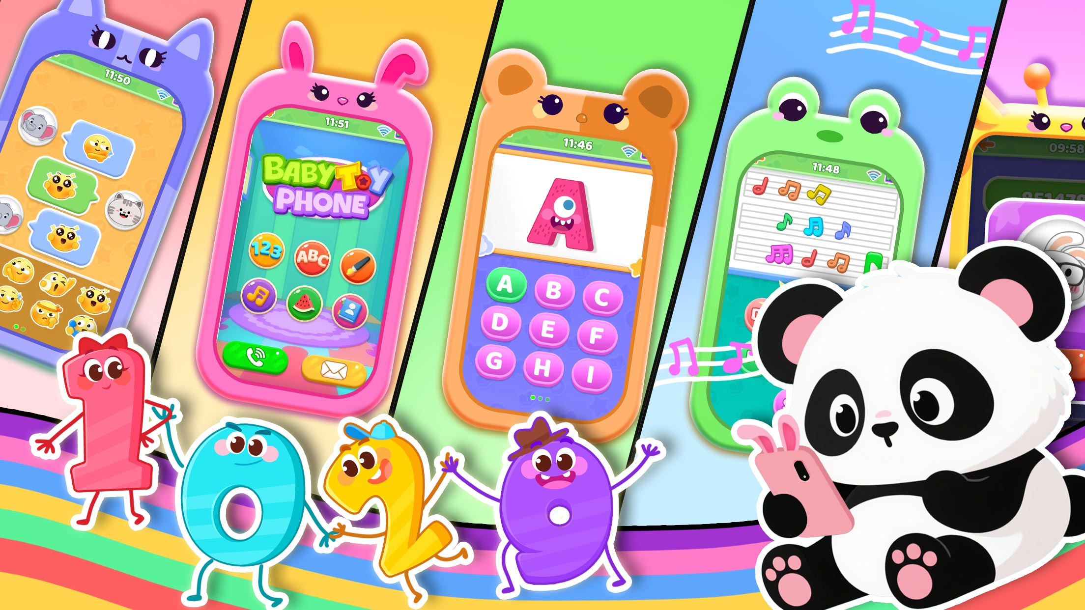 اسکرین شات 4 بازی Baby Phone Toy - Call Animals
