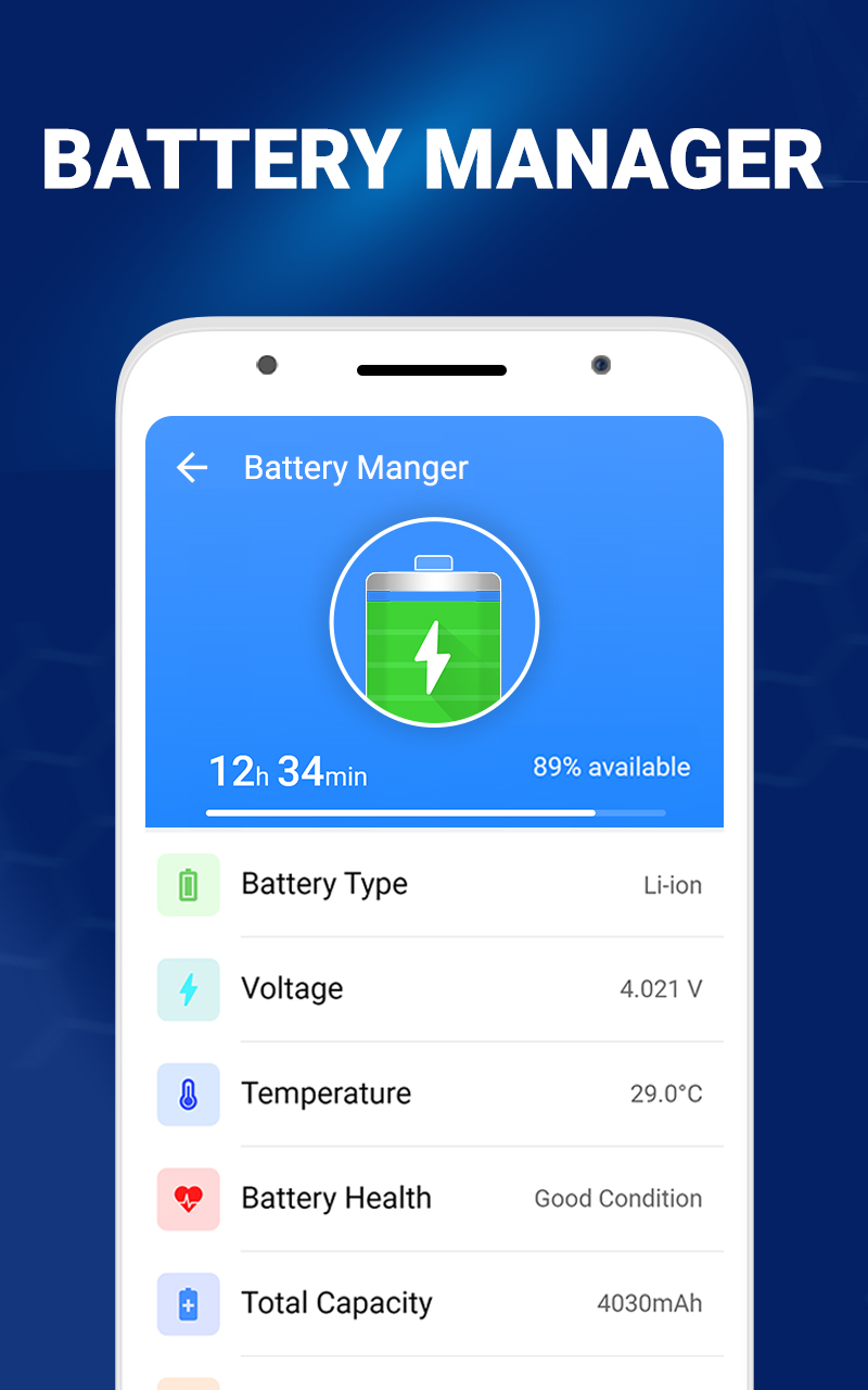 اسکرین شات 5 برنامه Phone Cleaner: Virus Cleaner