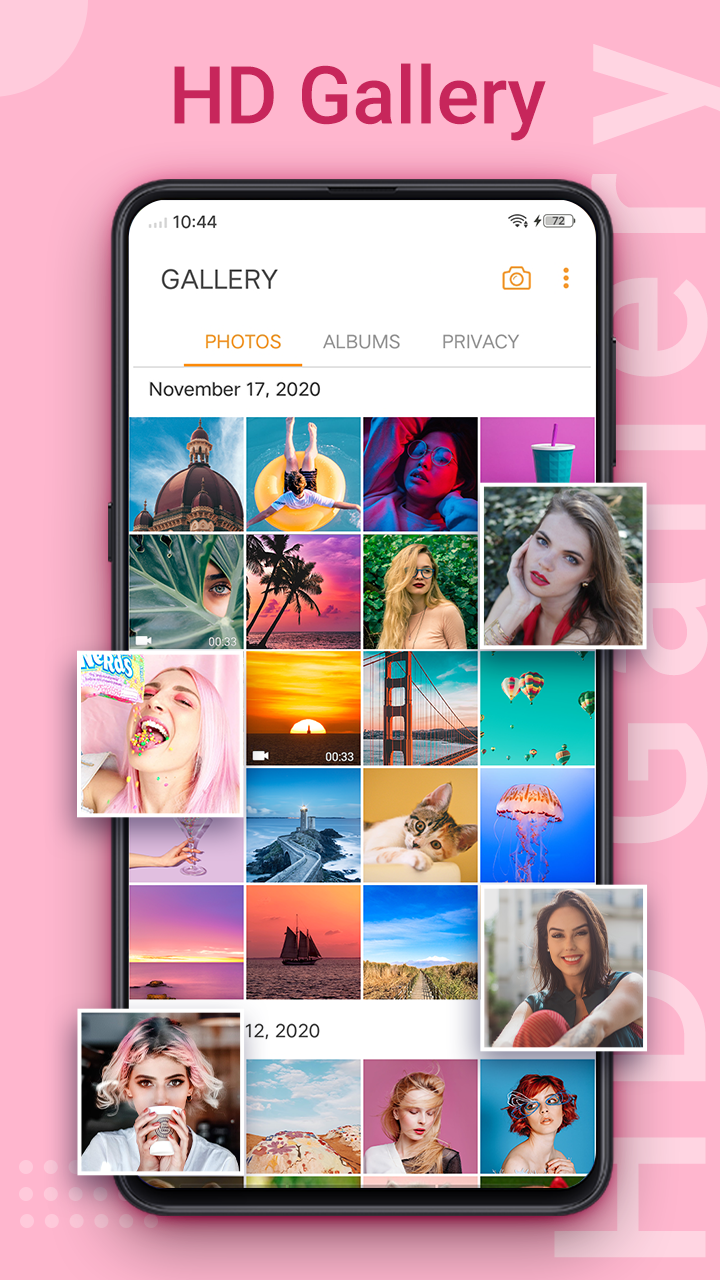 اسکرین شات 3 برنامه Photo Gallery & Album