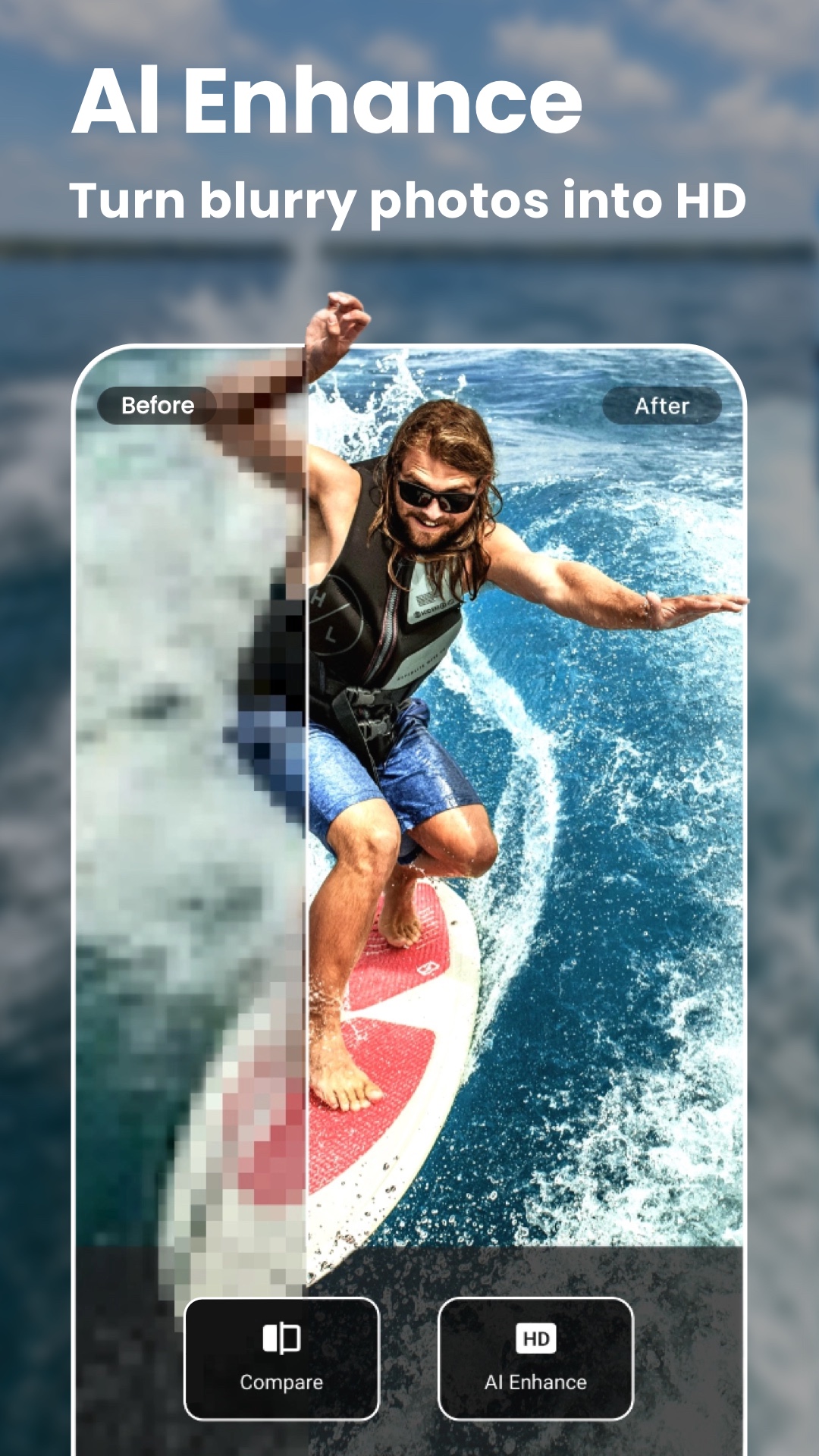 اسکرین شات 3 برنامه AI Photo Editor - Lumii