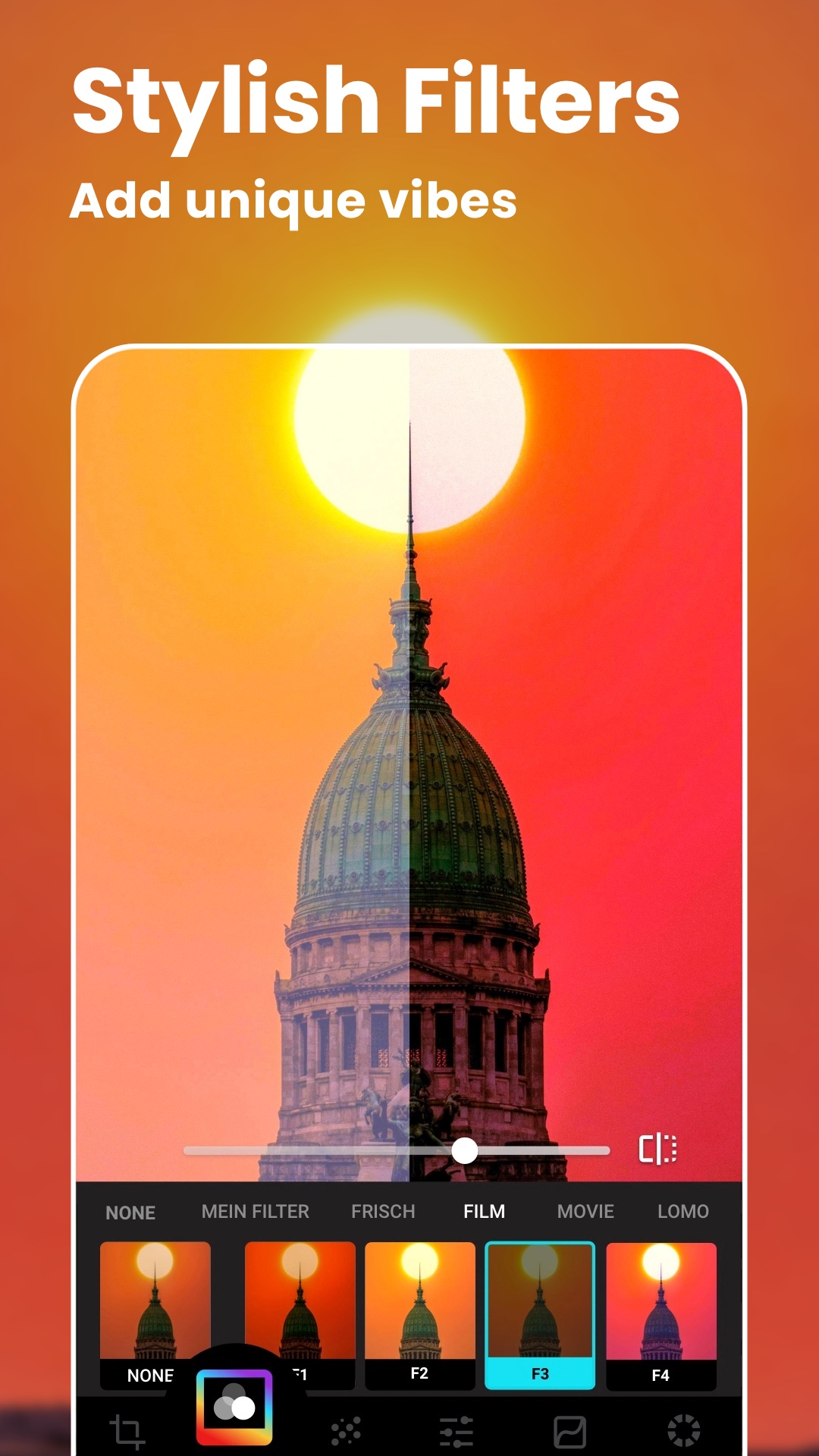 اسکرین شات 1 برنامه AI Photo Editor - Lumii