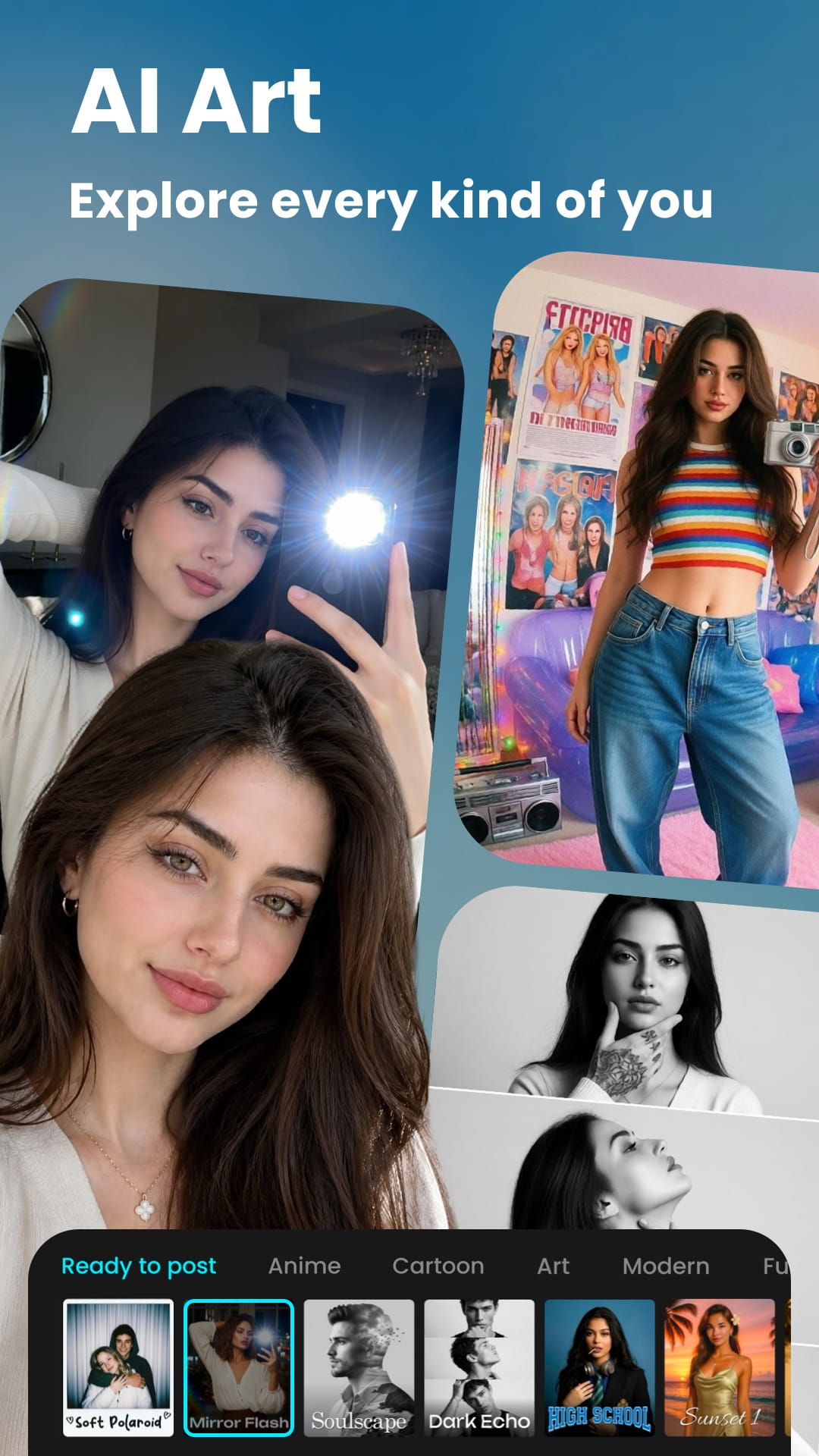 اسکرین شات 7 برنامه AI Photo Editor - Lumii