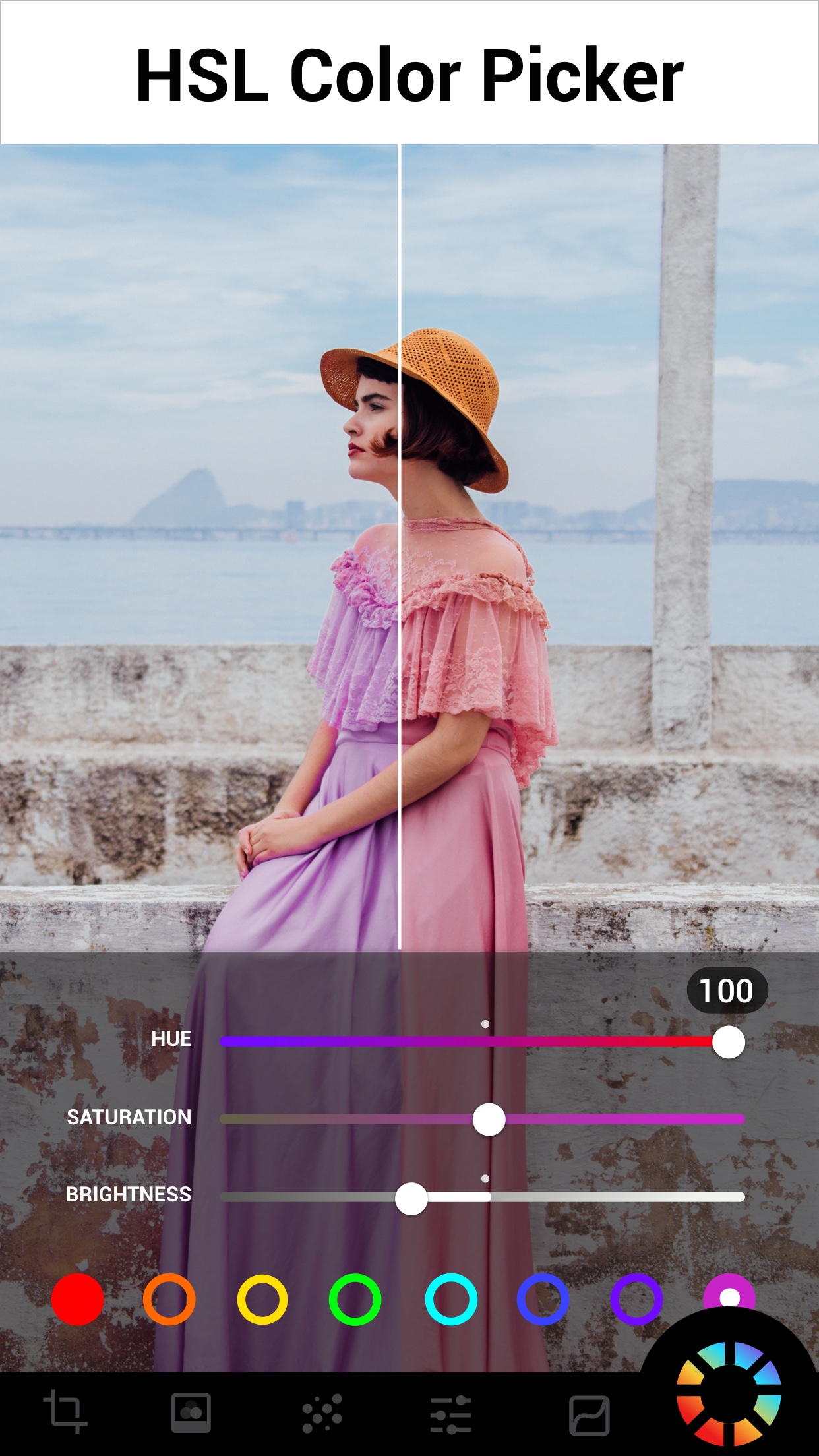 اسکرین شات 3 برنامه Photo Editor, Filters - Lumii