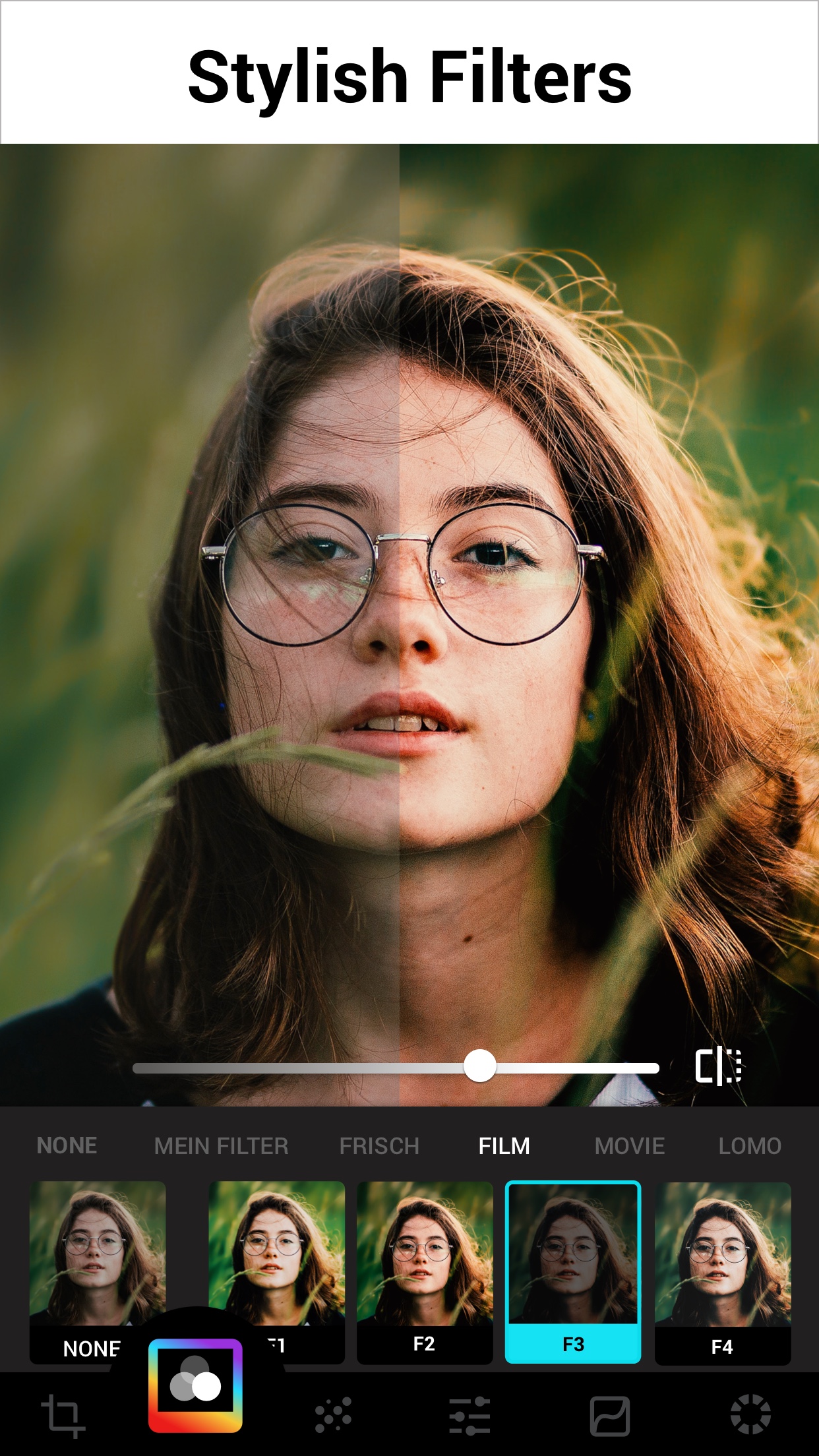 اسکرین شات 1 برنامه Photo Editor, Filters - Lumii