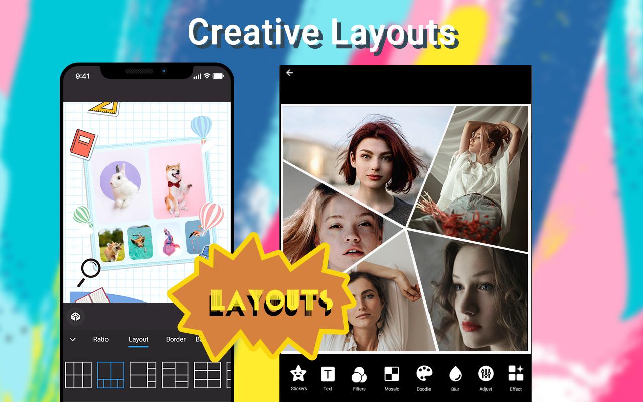 اسکرین شات 8 برنامه Photo Editor:Pic Collage Maker