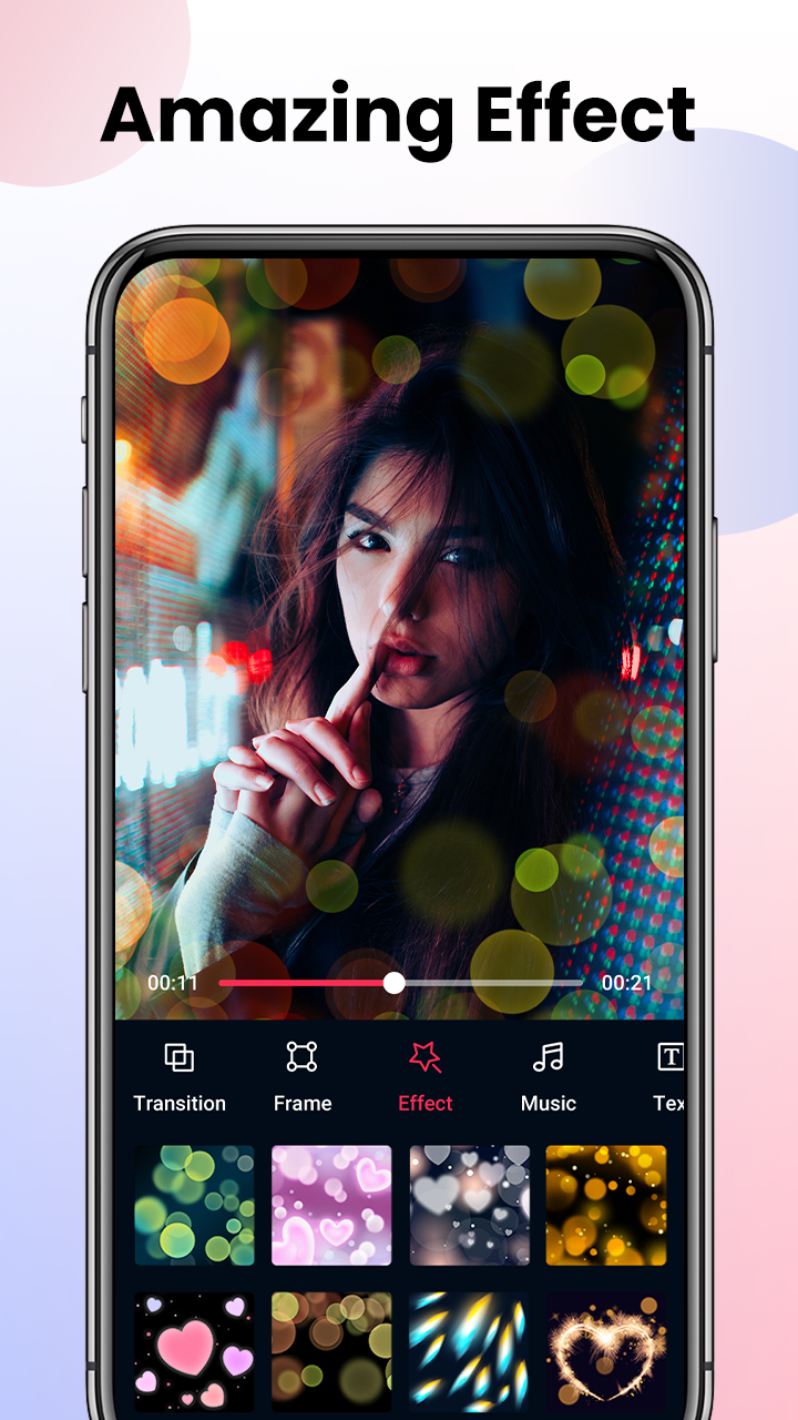 اسکرین شات 4 برنامه Video Maker With Music & Photo