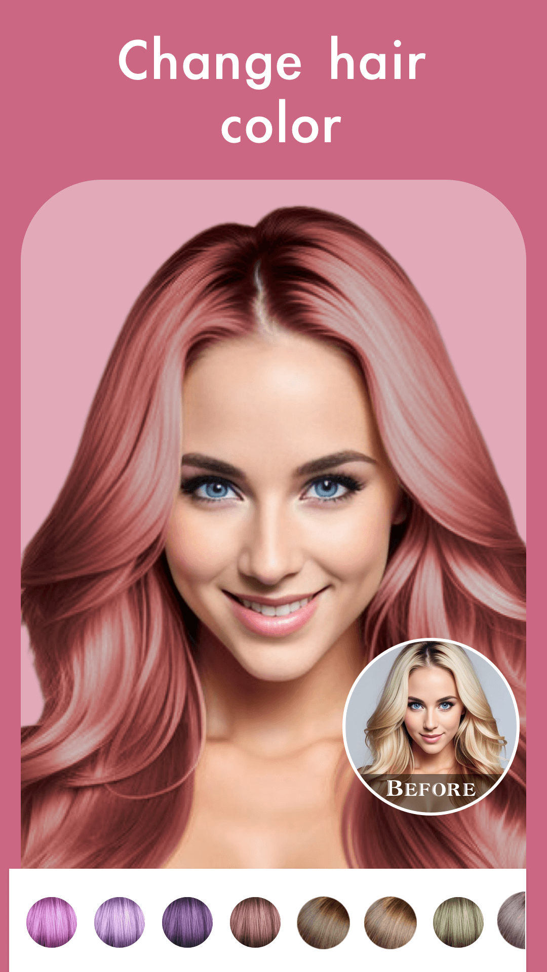 اسکرین شات 4 برنامه Pretty Makeup - Beauty Camera