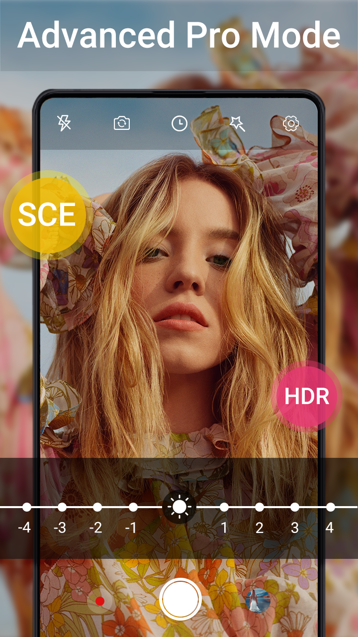 اسکرین شات 6 برنامه HD Camera Pro & Selfie Camera