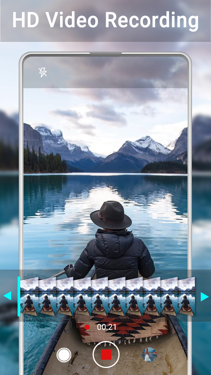 اسکرین شات 3 برنامه HD Camera Pro & Selfie Camera