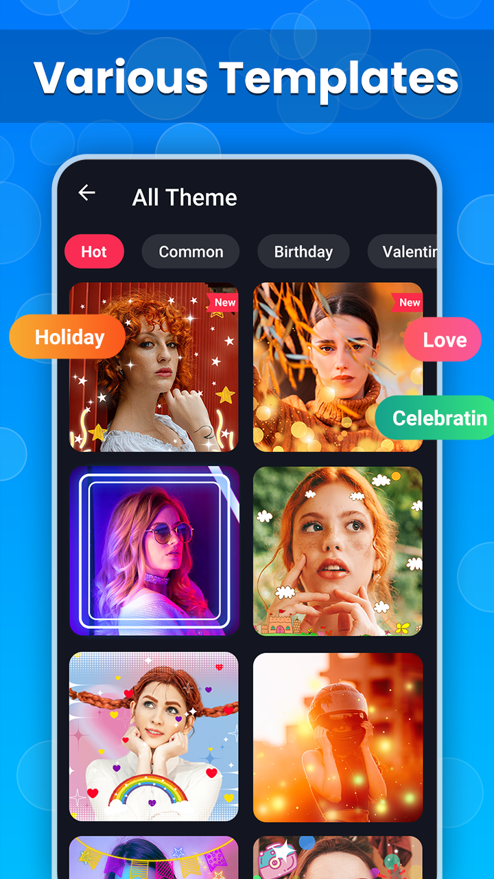اسکرین شات 5 برنامه Video Maker With Photo & Music
