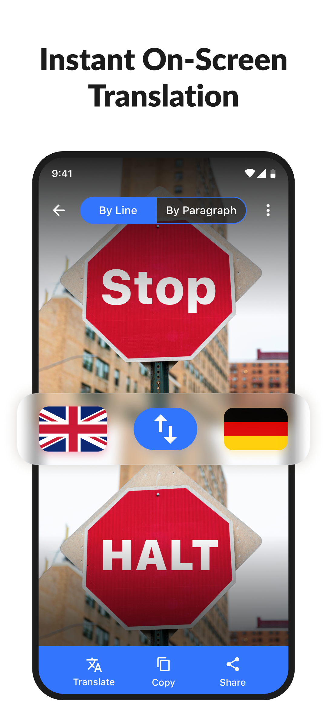 اسکرین شات 3 برنامه Photo Translator All Languages