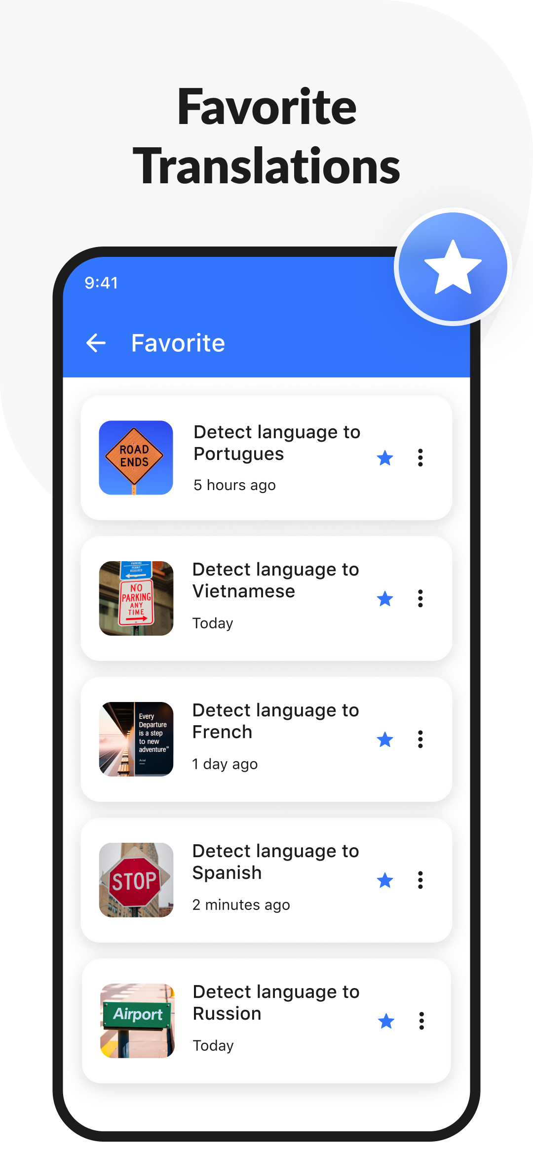 اسکرین شات 4 برنامه Photo Translator All Languages