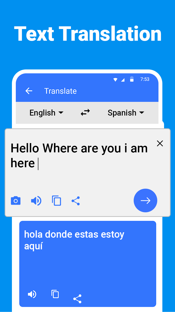 اسکرین شات 3 برنامه Photo Translator All Languages