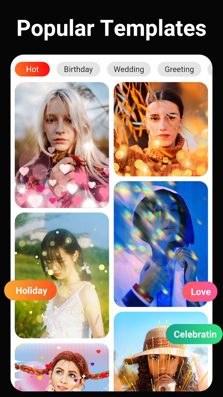 اسکرین شات 5 برنامه Photo Video Maker with Song