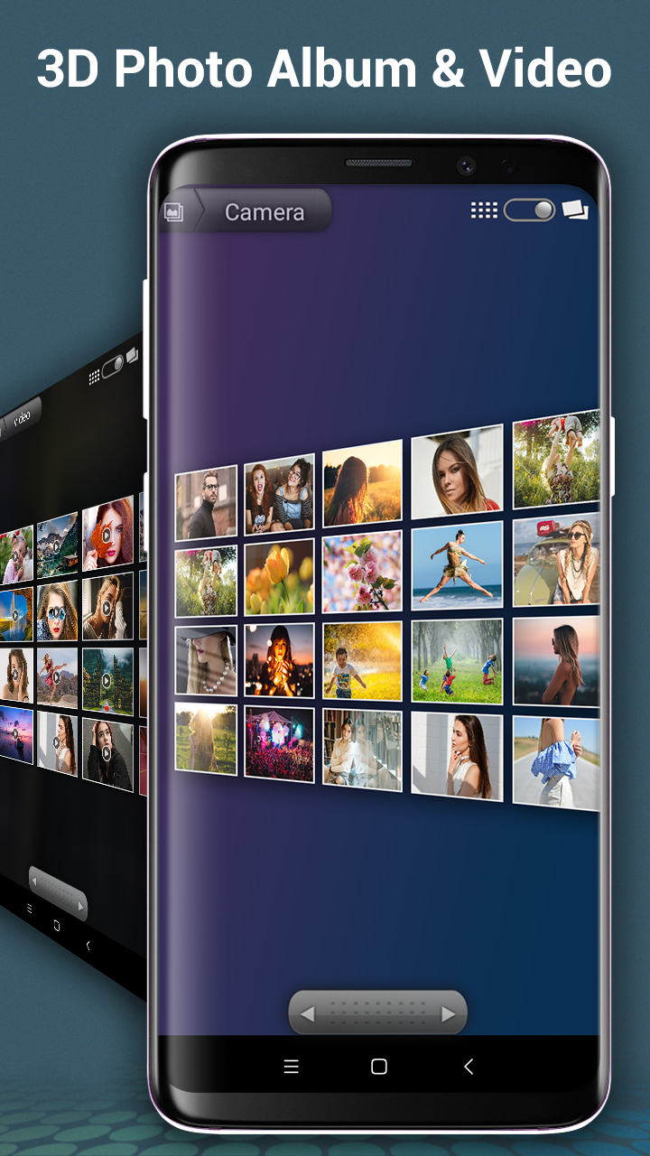 اسکرین شات 8 برنامه Photo Gallery 3D & Album Vault