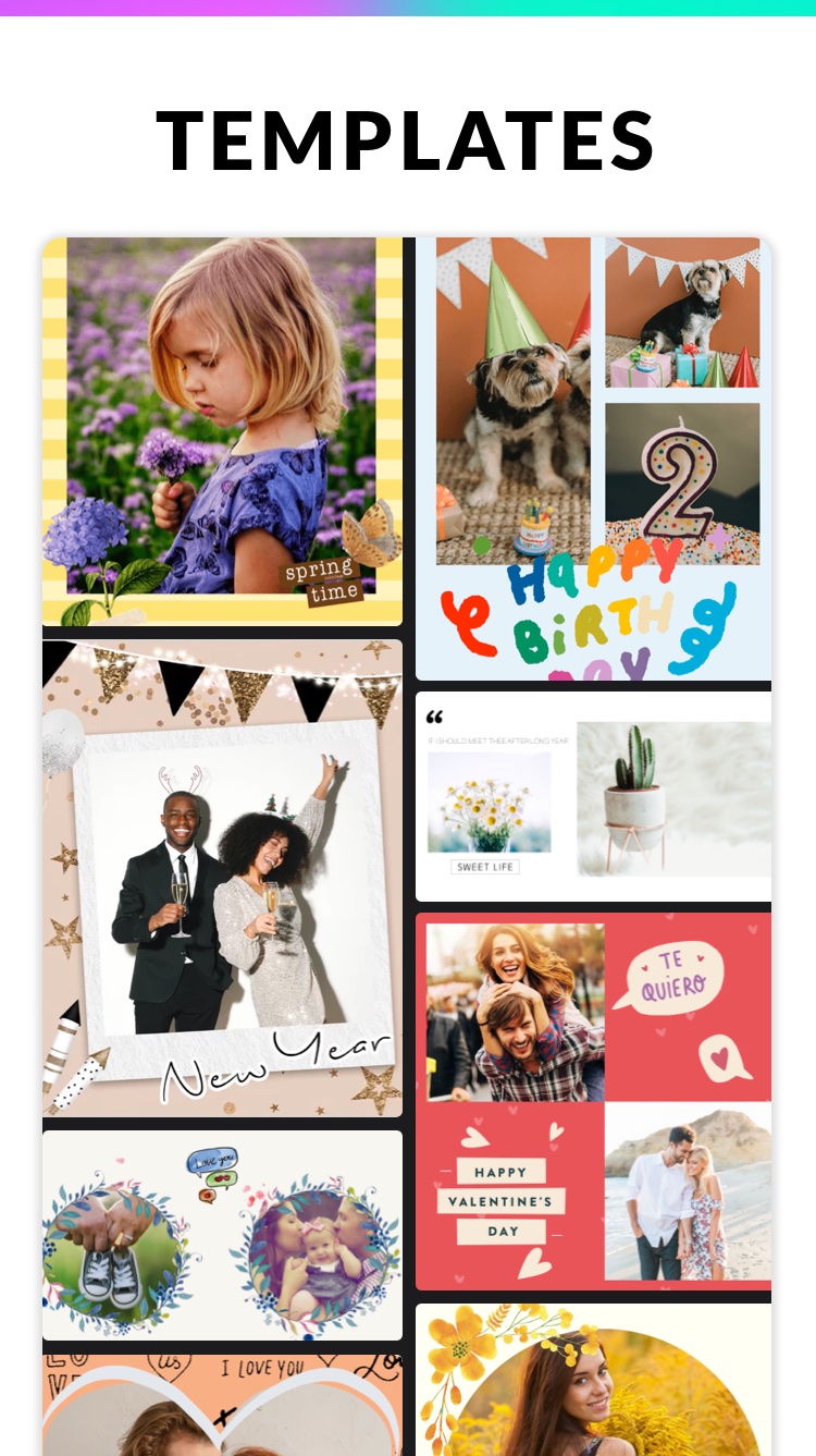 اسکرین شات 2 برنامه Photo Editor - Collage Maker