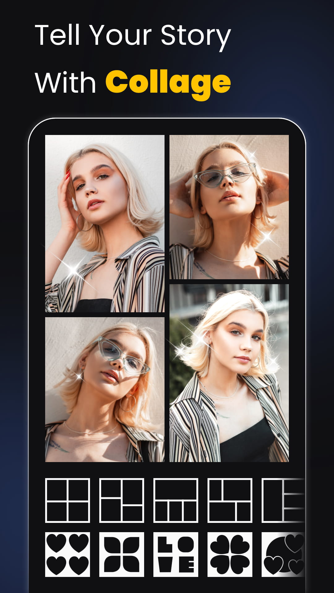 اسکرین شات 8 برنامه AI Photo Editor – GridArt