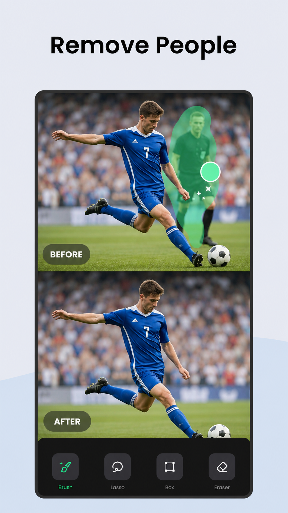 اسکرین شات 2 برنامه Retouch - Remove Objects