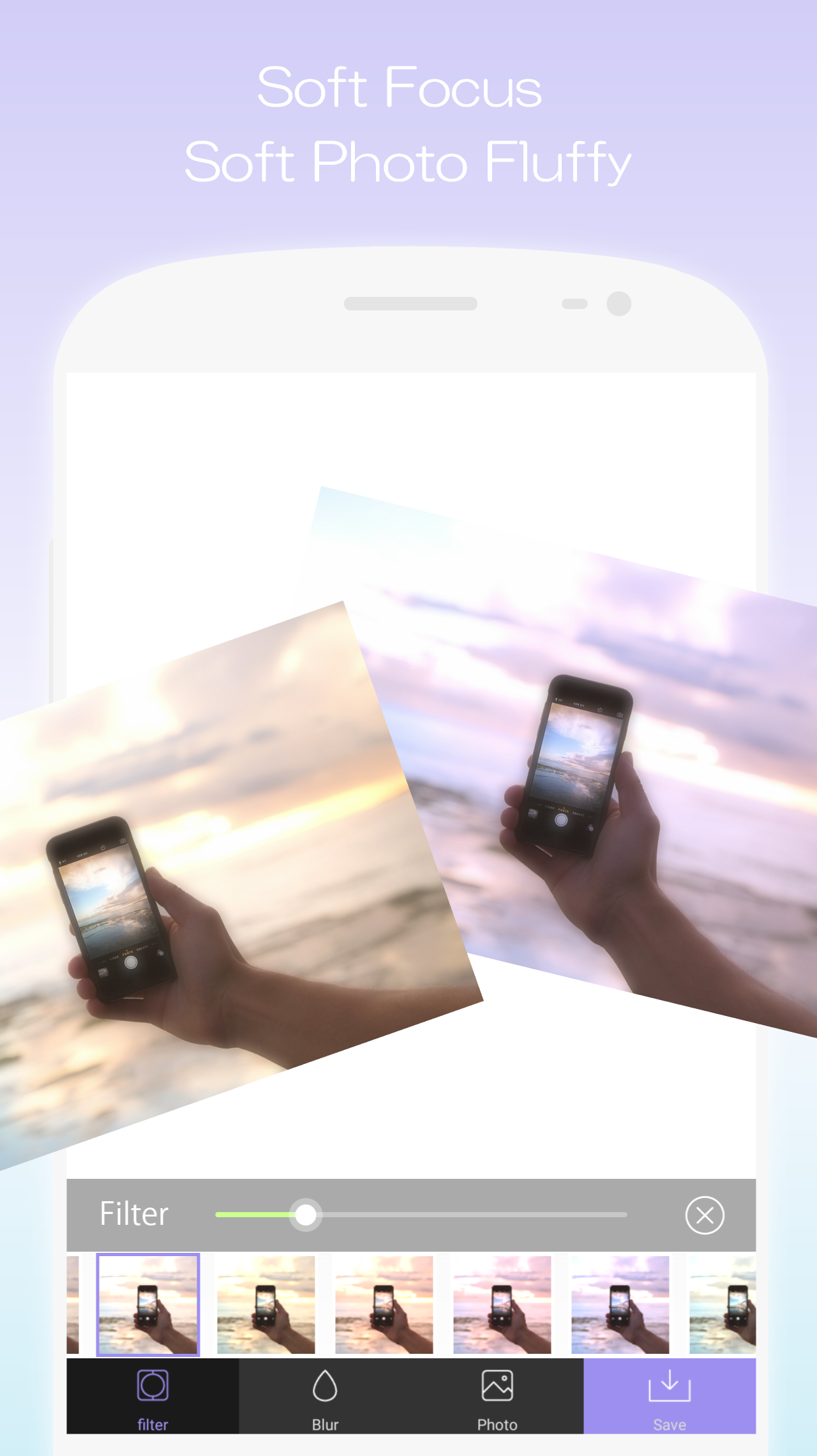 اسکرین شات 6 برنامه Soft Focus : Soft Photo Fluffy