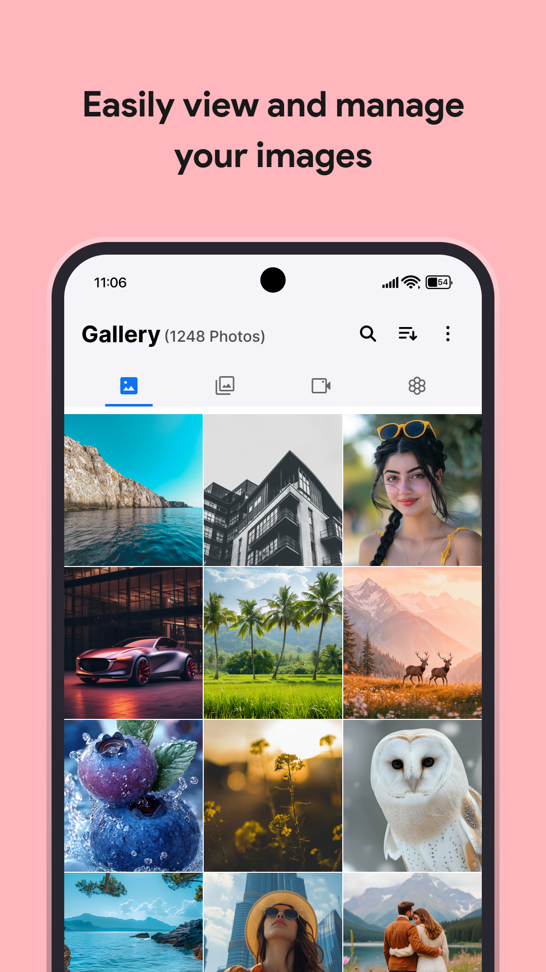 اسکرین شات 1 برنامه Gallery