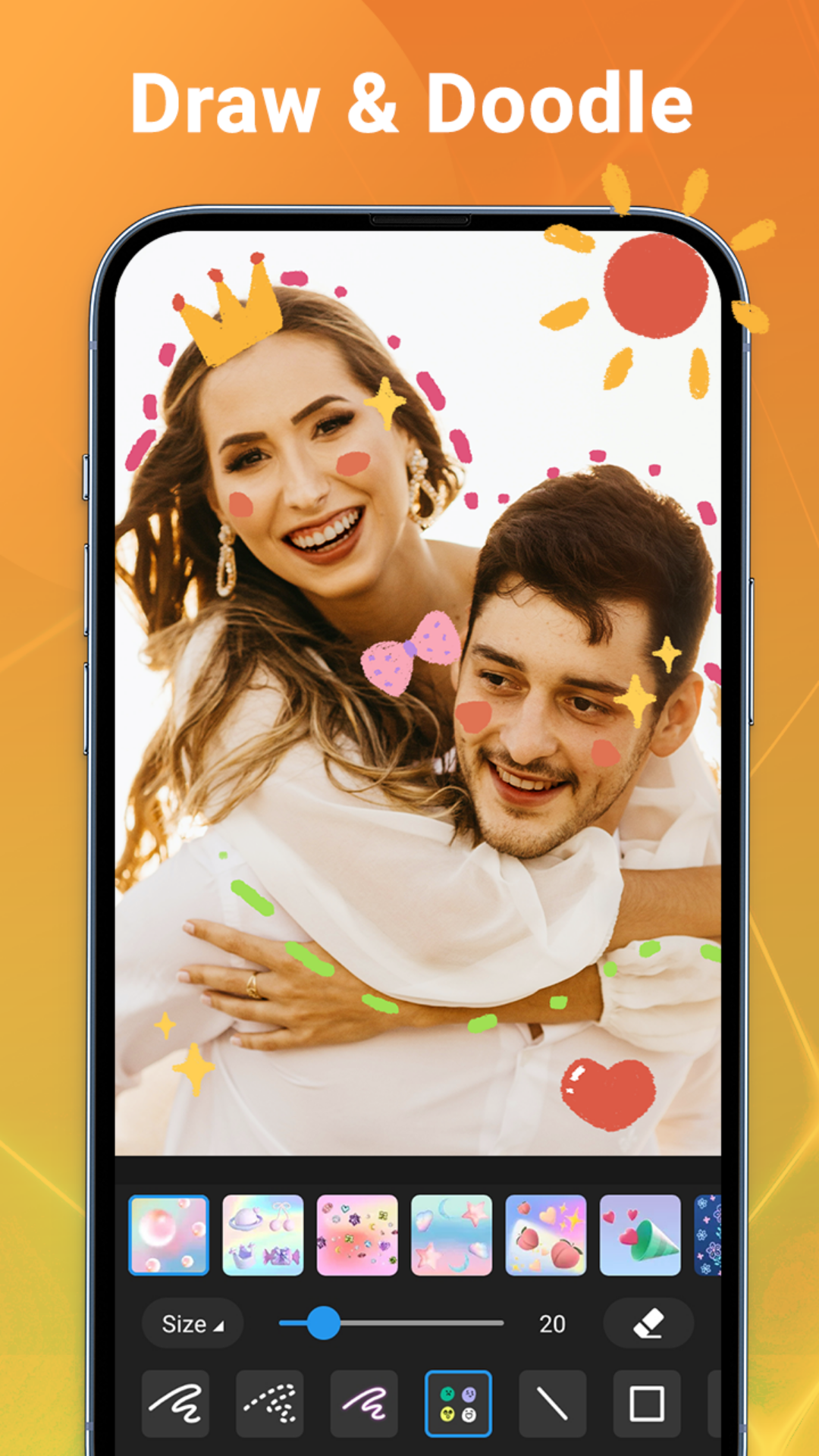 اسکرین شات 6 برنامه Photo Collage Maker: AI Editor