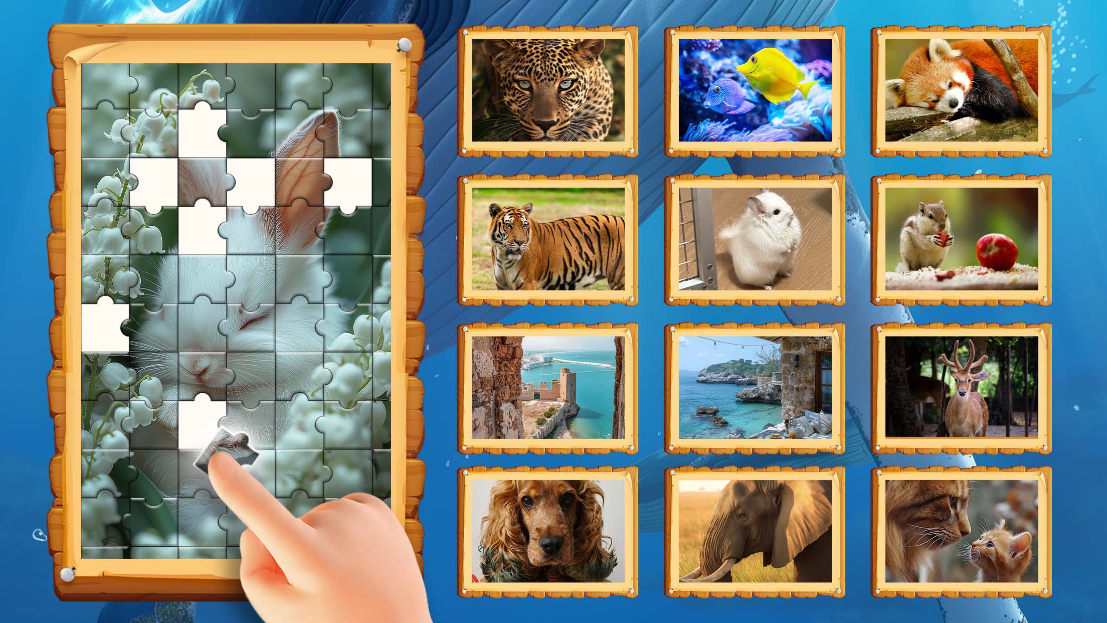 اسکرین شات 8 بازی Jigsaw Sort: Jigsaw HD · Kids