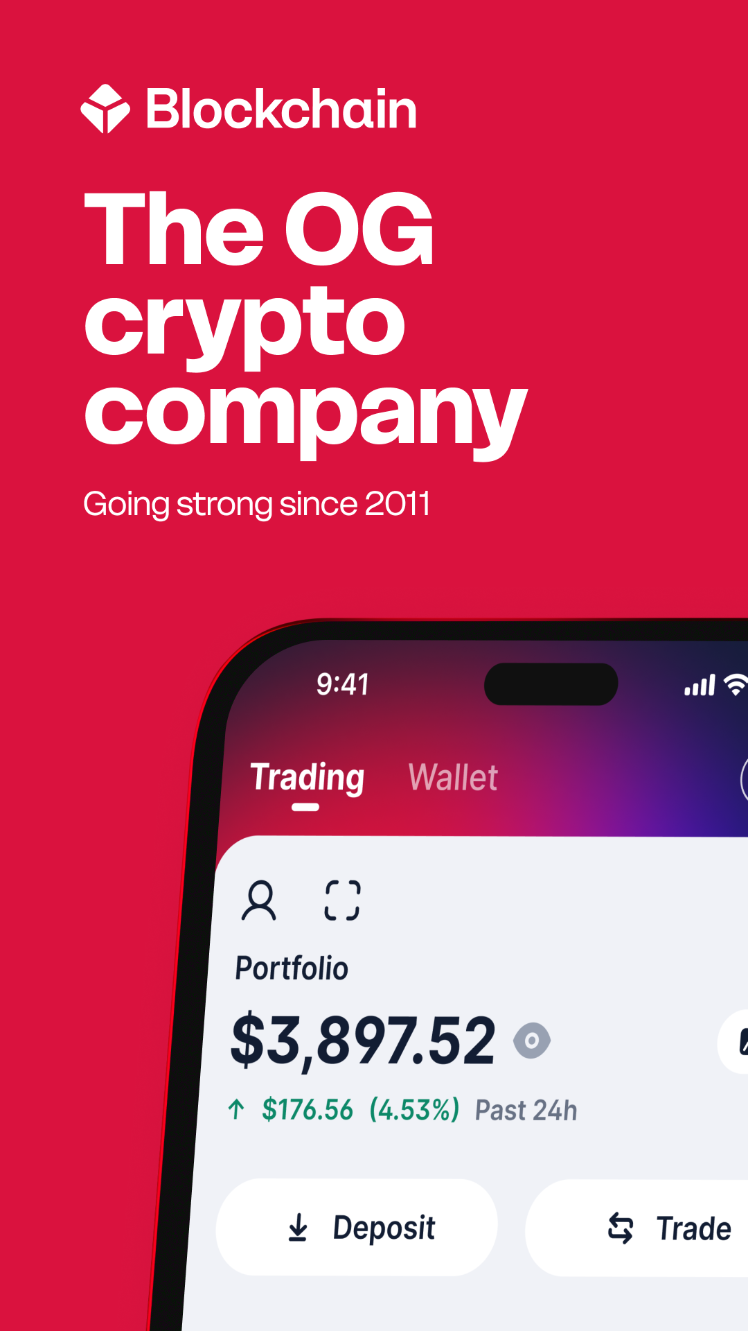 اسکرین شات 1 برنامه Blockchain Crypto Wallet