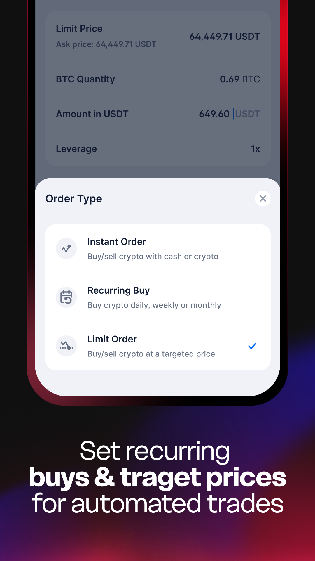 اسکرین شات 5 برنامه Blockchain Wallet: Buy BTC