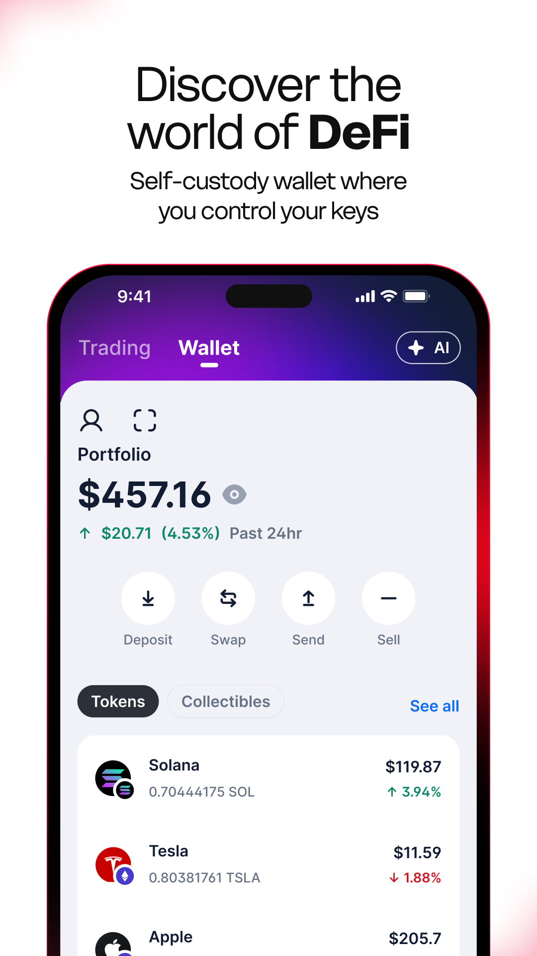 اسکرین شات 7 برنامه Blockchain Crypto Wallet